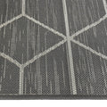 Art Deco Indoor/Outdoor Rug (Smoke Colour)