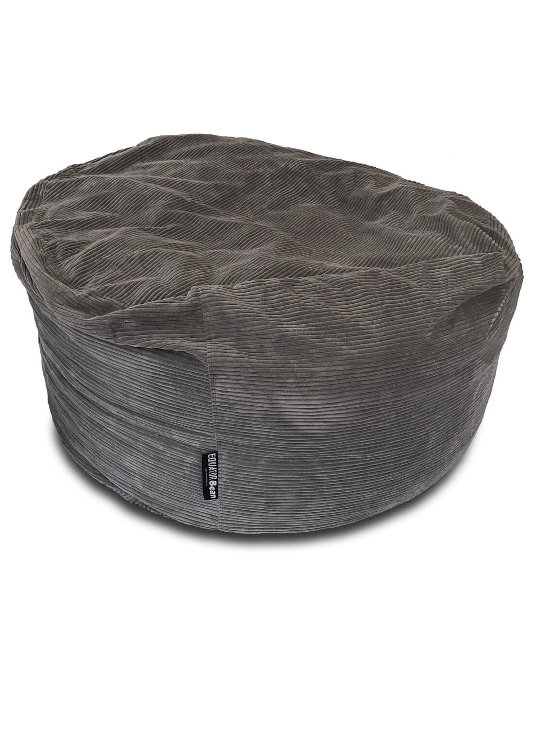 Lounge Pug - Gaming Bean Bag Chair - Cord Graphite Grey - Ultra